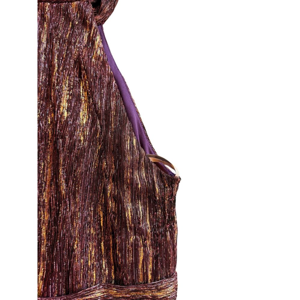 Monique Lhuillier purple and gold gown
 - Size - Picture 16 of 16